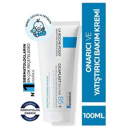 La Roche-Posay Cicaplast Baume B5 100 ml Onarıcı Krem La Roche-Posay Cicaplast Baume B5 100 ml Onarıcı Krem