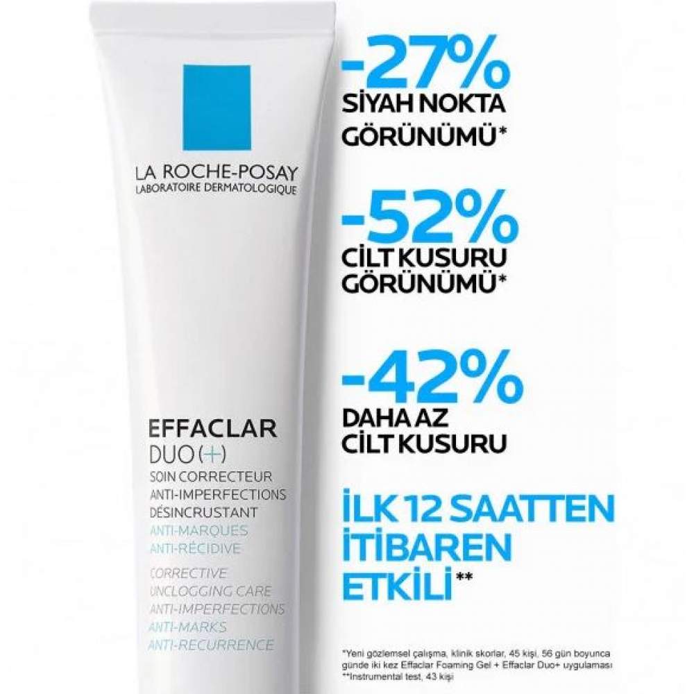 La Roche-Posay Effaclar Duo 40 ml Siyah Noktalara Karşı Bakım Kremi