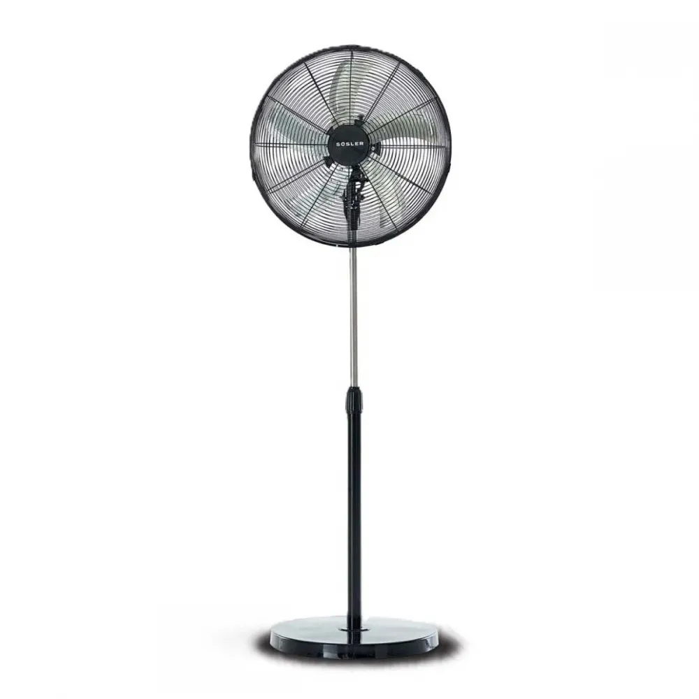 Süsler SV-1817 Siyah 18 inç Sanayi Tipi Ayaklı Vantilatör