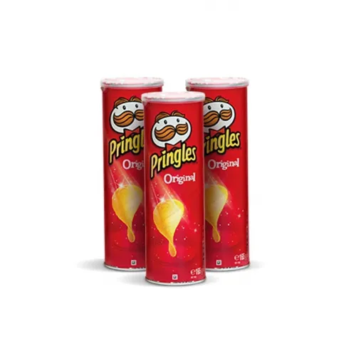 Pringles Original 165 gr 3'lü Paket Cips