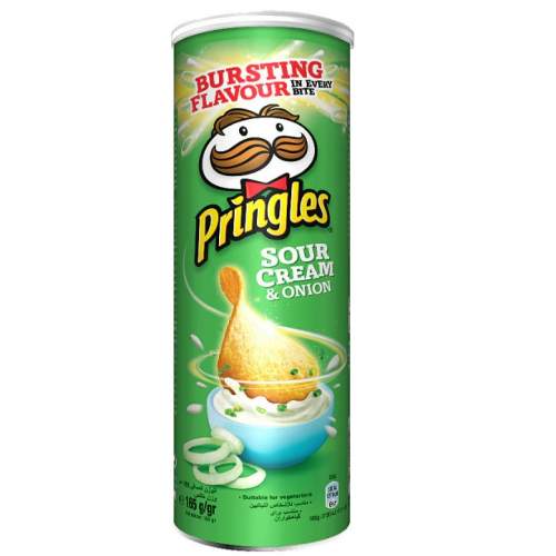 Pringles Sour Cream & Onion 165 gr Cips Pringles Sour Cream & Onion 165 gr Cips