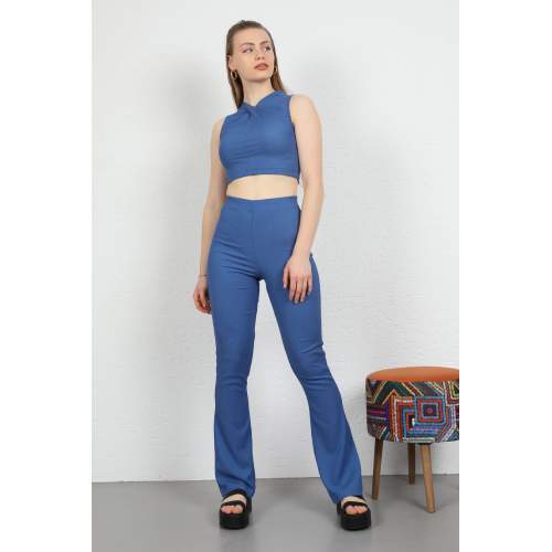 KAKTÜS Okyanus Örme Kumaş Rahat Kalıp Kadın Pantolon SDAXc1JZgTkR KAKTÜS Okyanus Örme Kumaş Rahat Kalıp Kadın Pantolon SDAXc1JZgTkR