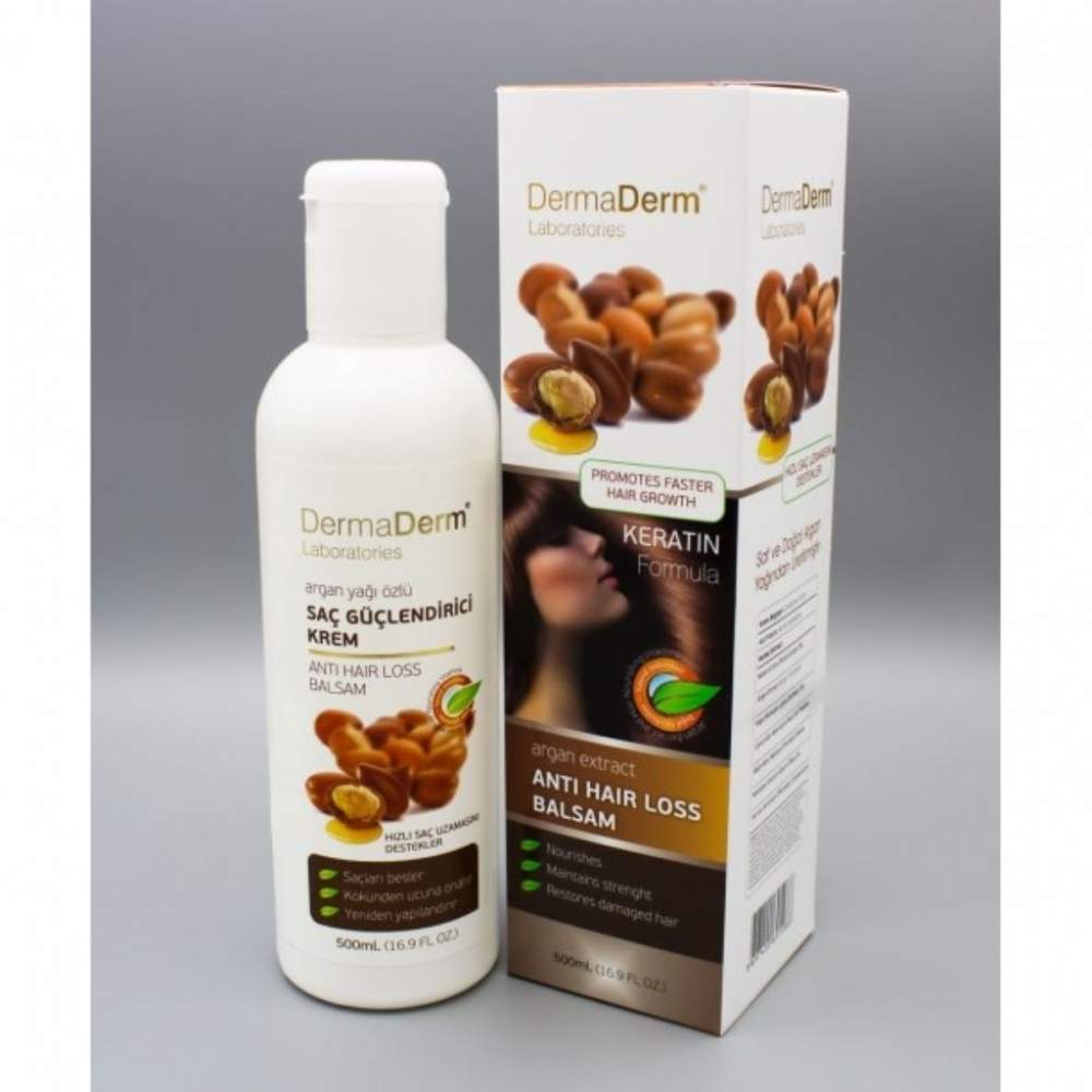 Dermaderm Argan Yağı Özlü Saç Kremi 500 ML