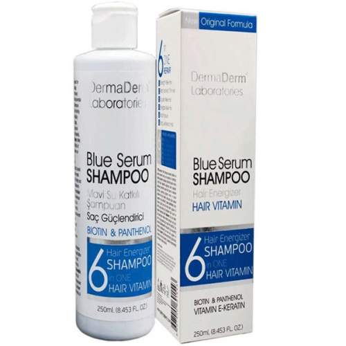 Dermaderm Saç Dökülmesine Karşı Mavi Su Şampuan 250 Ml. Dermaderm Saç Dökülmesine Karşı Mavi Su Şampuan 250 Ml.