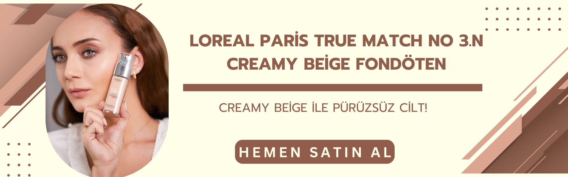 L'Oréal Paris True Match Creamy Beige Fondöten