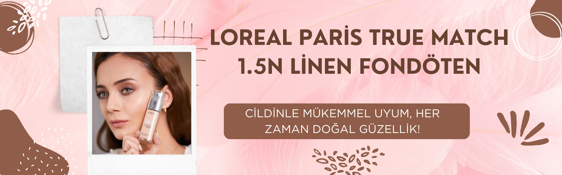 L'Oréal Paris True Match 1.5N Linen Fondöten